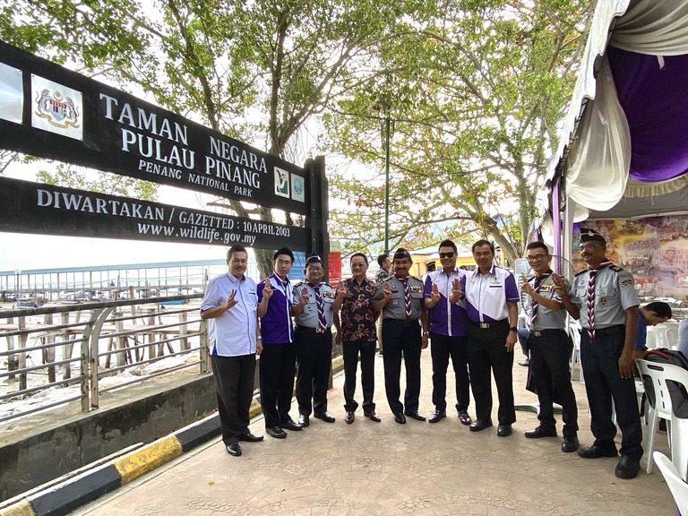 MAJLIS LAWATAN KE TAPAK KEM TELUK PAHANG
